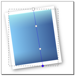 inkscape gradient black band